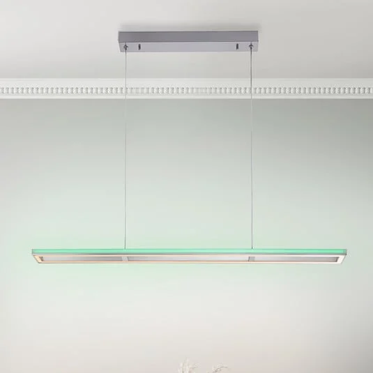 Paul Neuhaus Helix colgante LED, control remoto