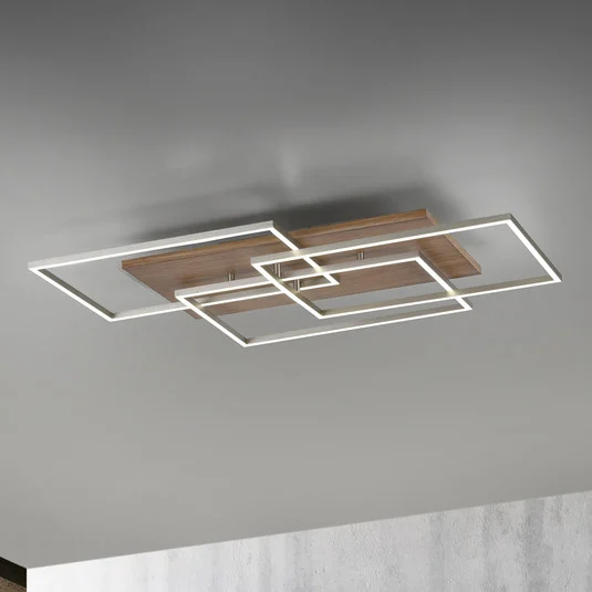 Paul Neuhaus Palma plafón LED CCT marco