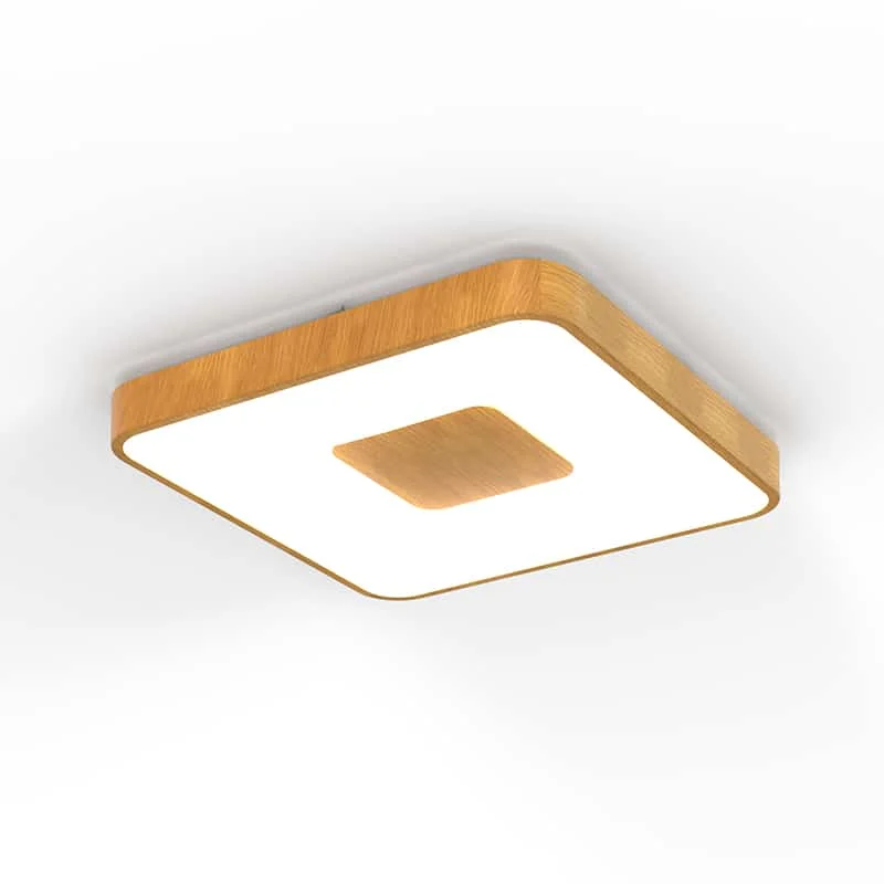 Mantra Coin Plafón LED 80W 2700K-5000K Control Remoto madera, beige, marrón 7921