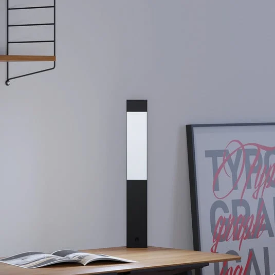 Regent Joker lámpara de mesa LED, negro