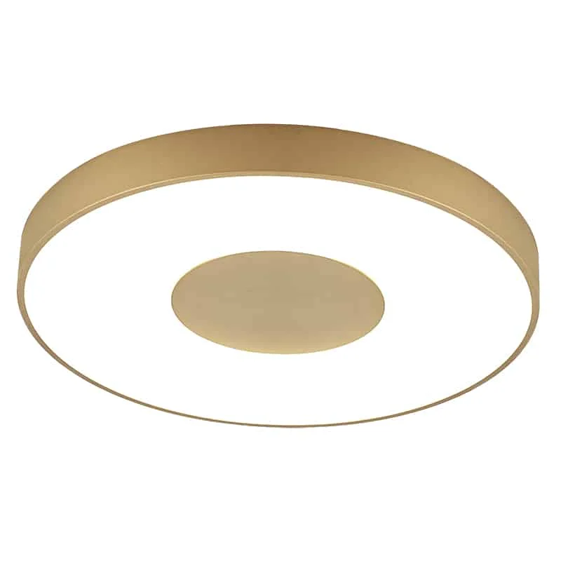Mantra Coin Plafón LED 100W 2700K-5000K Control Remoto dorado 8036