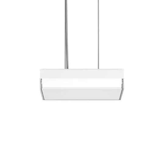 RZB Colgante plano Slim+ DALI 30x30cm 22W blanco/brillante