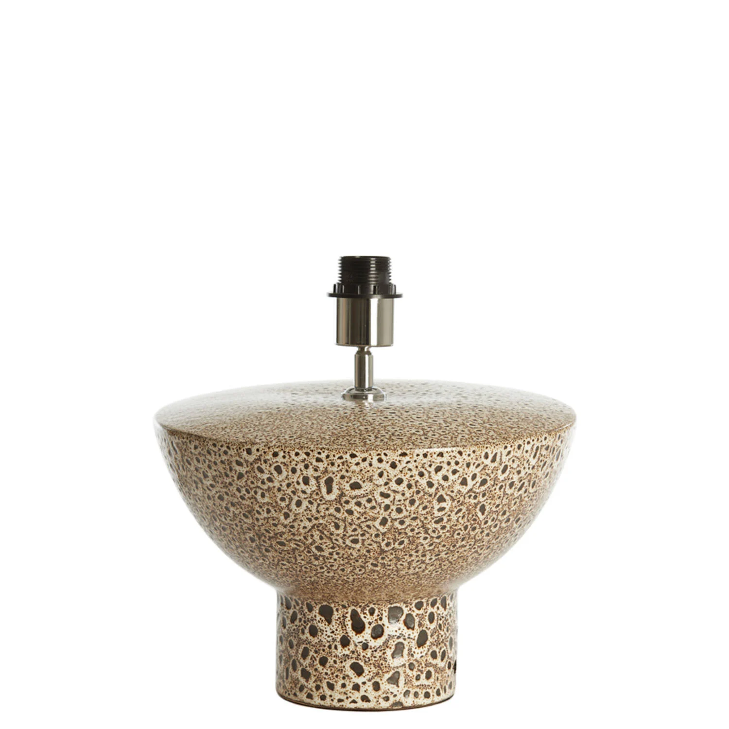 Base de lámpara de cerámica con textura única Light & Living Yasur