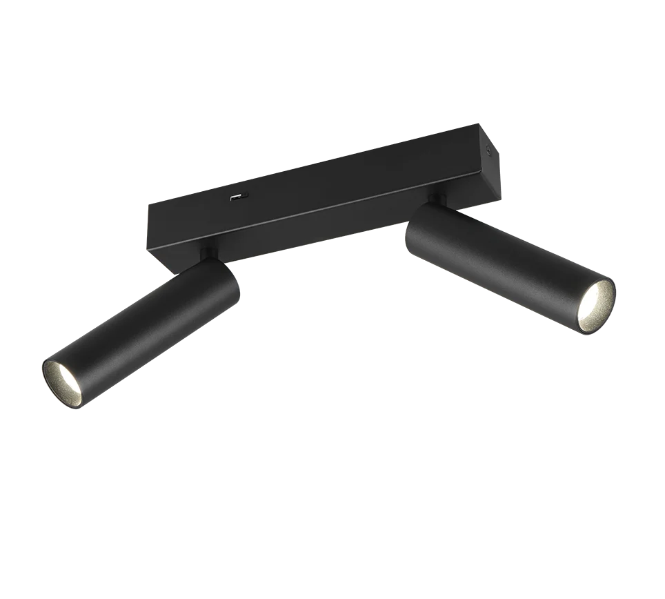Foco Trio Ambala LED negro mate Ø13cm 849210232