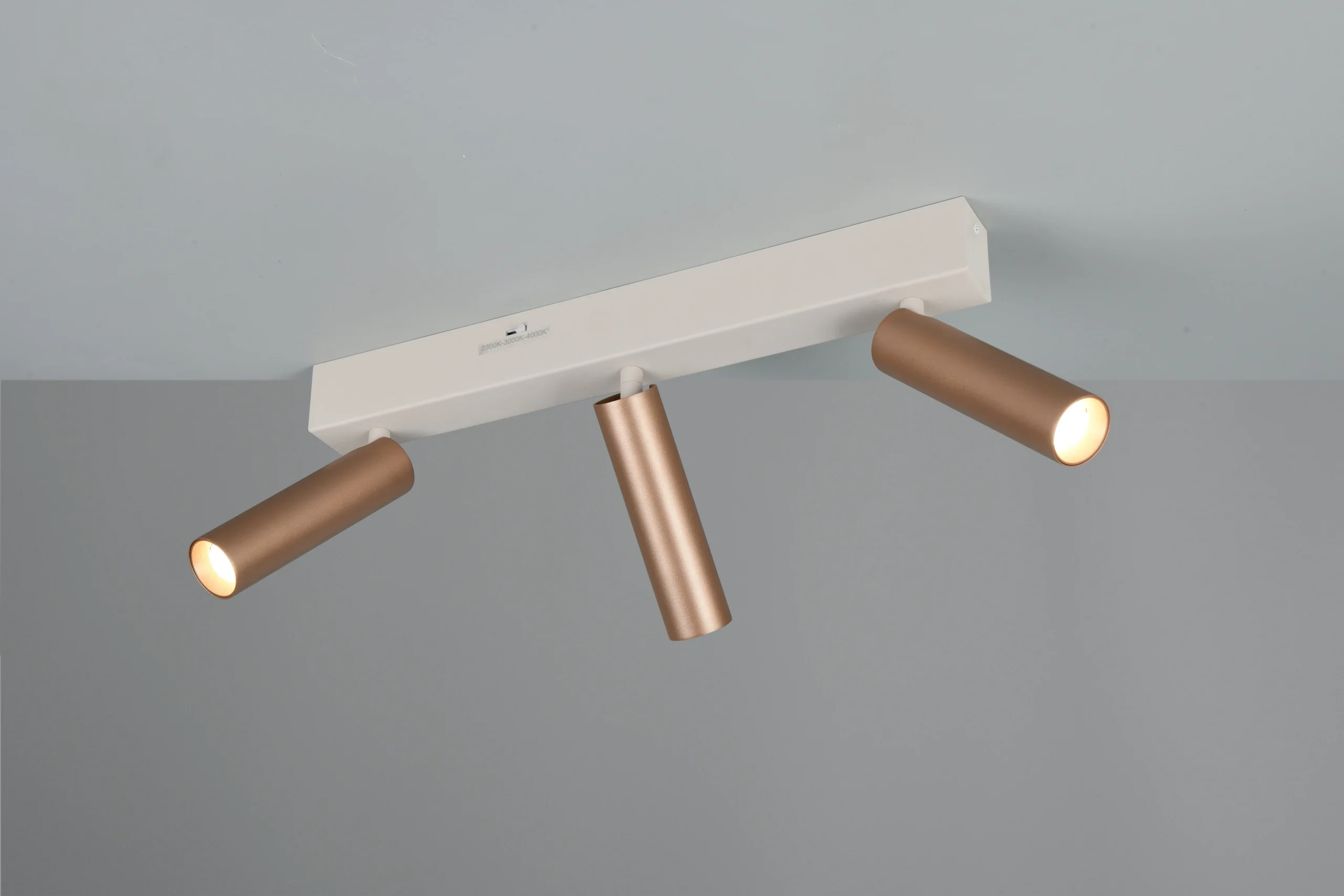 Foco Trio Ambala LED marrón café 44cm 849210365