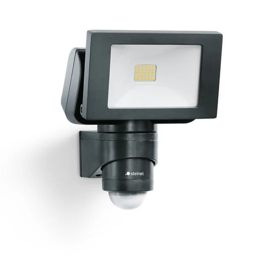 STEINEL LS 150 S foco pared exterior sensor negro