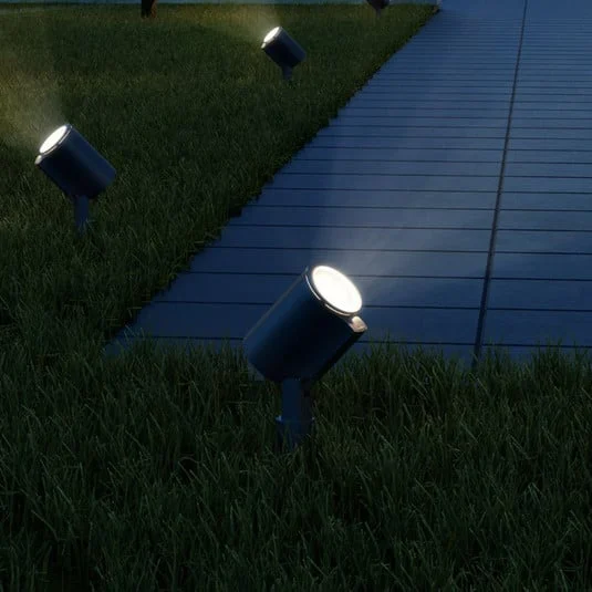 Foco LED STEINEL Spot Garden N, con sensor nocturno