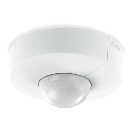 STEINEL IS 3360 COM1 Detector de movimiento de superficie blanco redondo