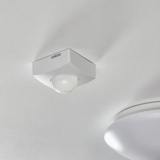 STEINEL IS 3360 MX Highbay COM1 Sensor de montaje en superficie blanco angular
