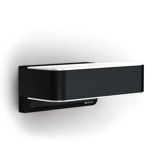 STEINEL L 810 S Aplique de pared LED, negro mate