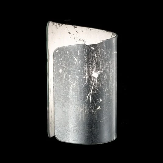 Aplique de pared Papiro, plata