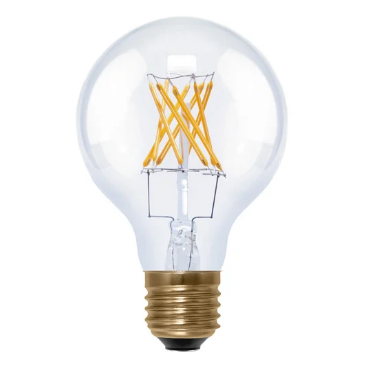 SEGULA bombilla LED globo E27 5W 922 G80 filamento