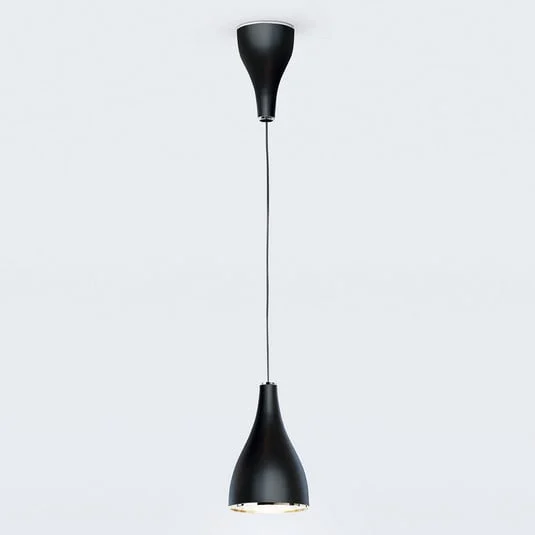 Lámpara colgante One Eighty S, Ø 11,5 cm, negro - Serien Lighting