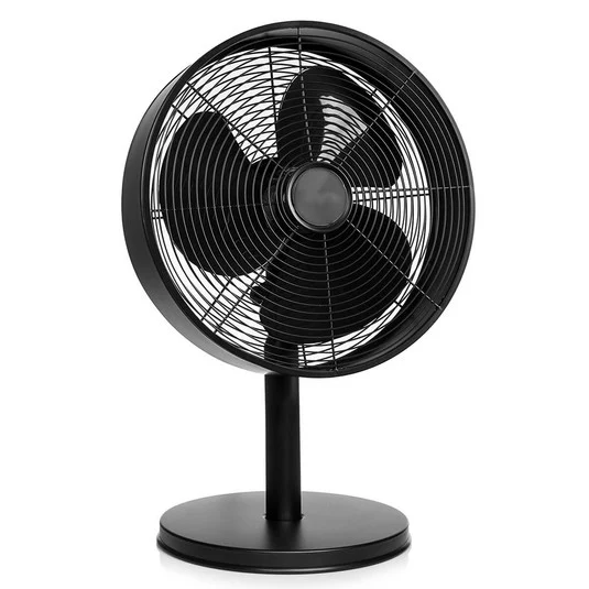 Ventilador de mesa lacado negro VE5928