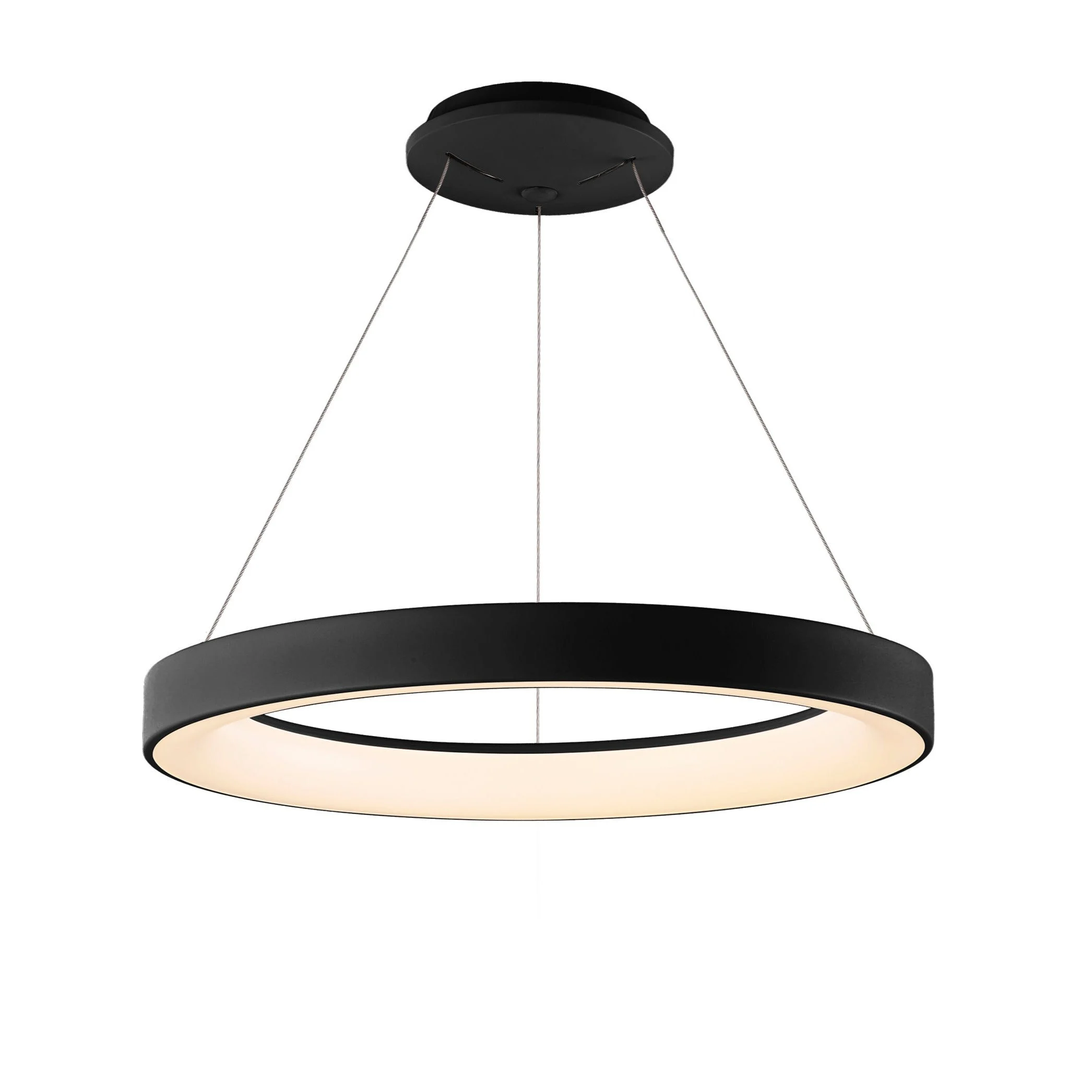 Mantra Niseko II Lámpara de techo colgante LED 50cm regulable 2700K-5000K negro 8572