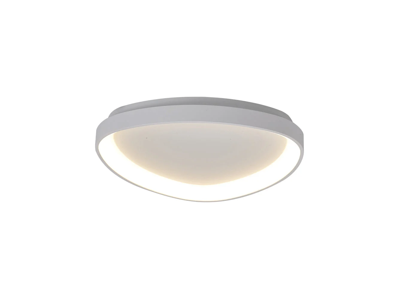 Mantra Niseko II Plafón LED triangular 61cm regulable 2700K-5000K blanco 8633