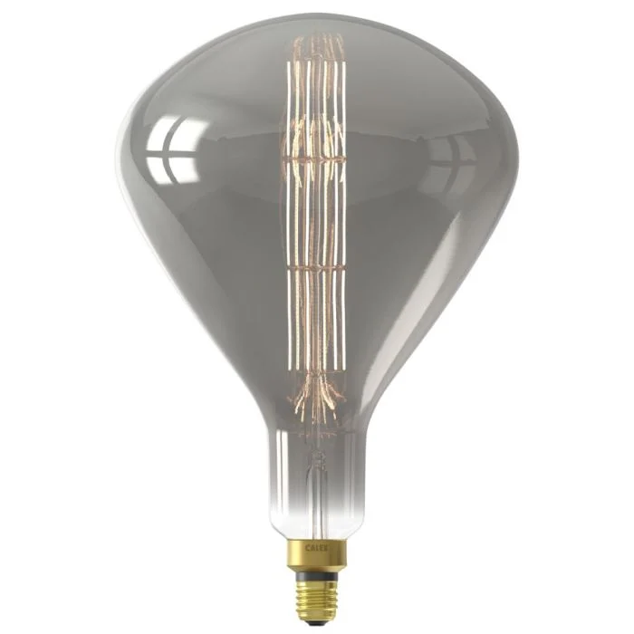 Calex XXL Sydney Titanium LED E27 Con Filamento 7.5W 250lm- 818 Luz Muy Cálida | Regulable
