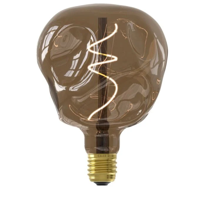 Calex XXL Organic Neo Natural Flex Globe LED E27 G125 Con Filamento 4W 120lm - 818 Luz Muy Cálida | Regulable