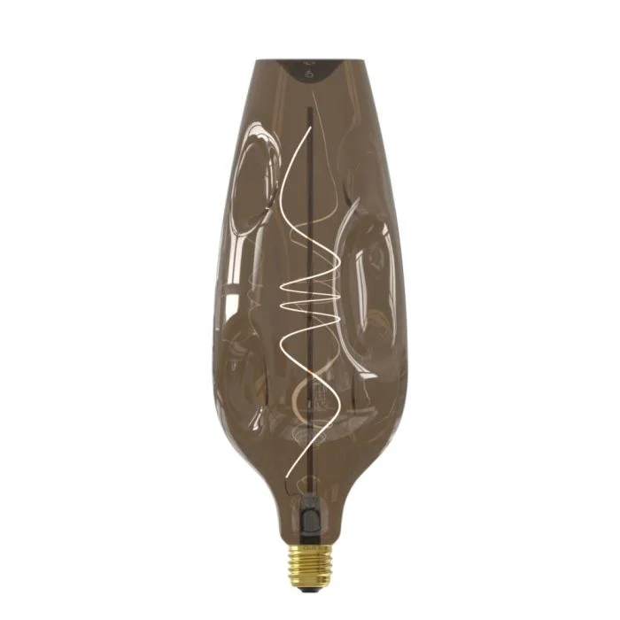 Calex XXL Barcelona Natural Flex LED E27 Con Filamento 4W 80lm- 818 Luz Muy Cálida | Regulable