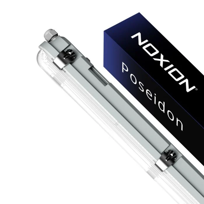 Noxion Pantalla LED Estanca Poseidon V3.0 19-33W 2340/4200lm - 830-865 CCT | 120cm - Cableado De Paso (5x2.5mm2) - Luz De Emergencia 3 Horas