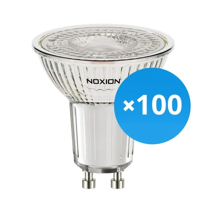 Multipack 100x Noxion PerfectColor Foco LED GU10 PAR16 3W 230lm 36D - 930 Luz Cálida | Mejor reproducción de color - Regulable - Reemplazo 35W