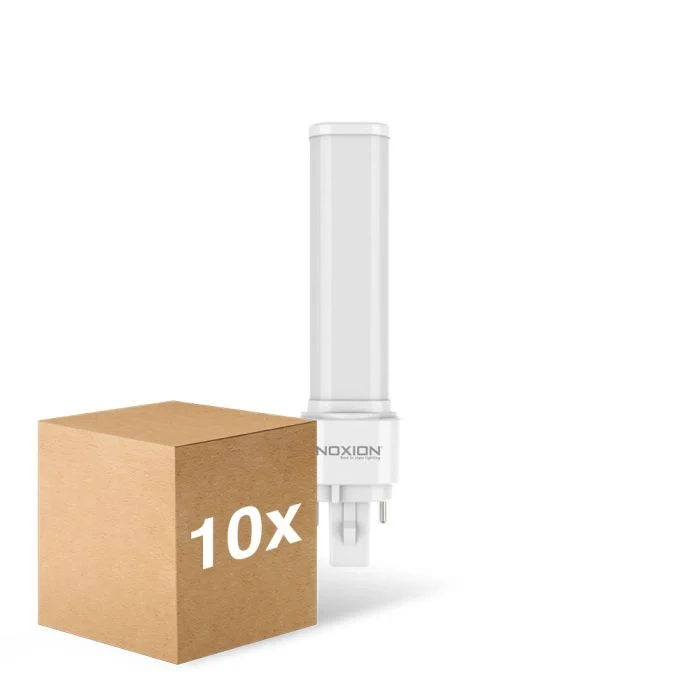 Multipack 10x Noxion Lucent PL-C LED 5.2W - 840 Blanco Frio | 2-Pines - Reemplazo 18W