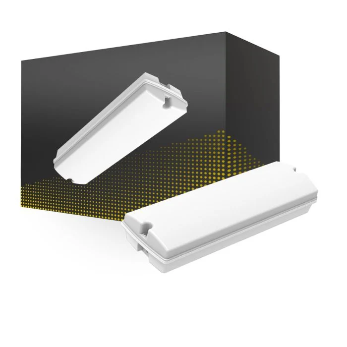 Bright Choice Plafón LED Techo/Pared Blanco 3W 280lm - 830 Luz Cálida | IP66