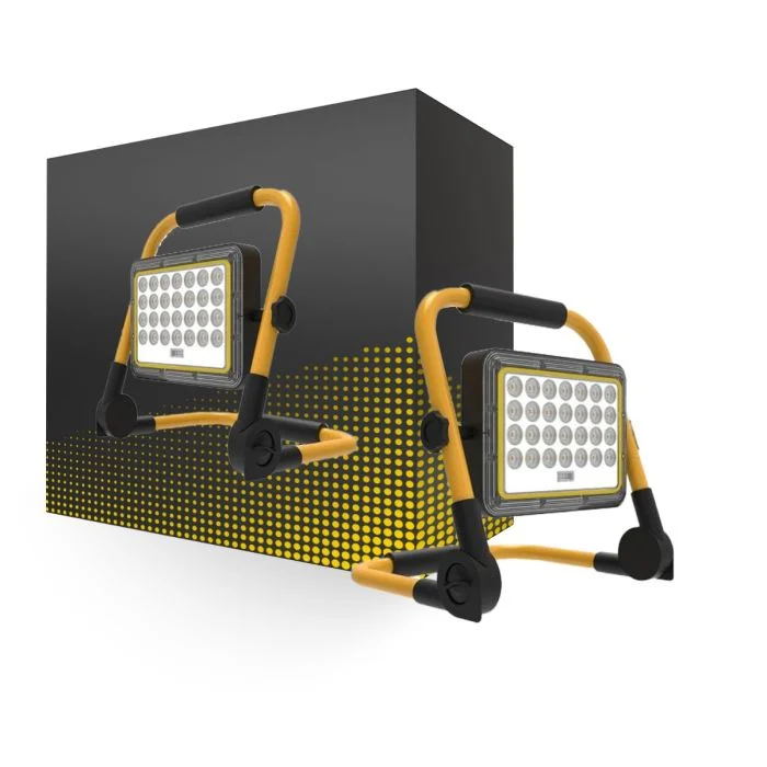 Bright Choice LED Batería Proyector 500lm 90D - 865 Luz De Día | IP65 - Simétrico