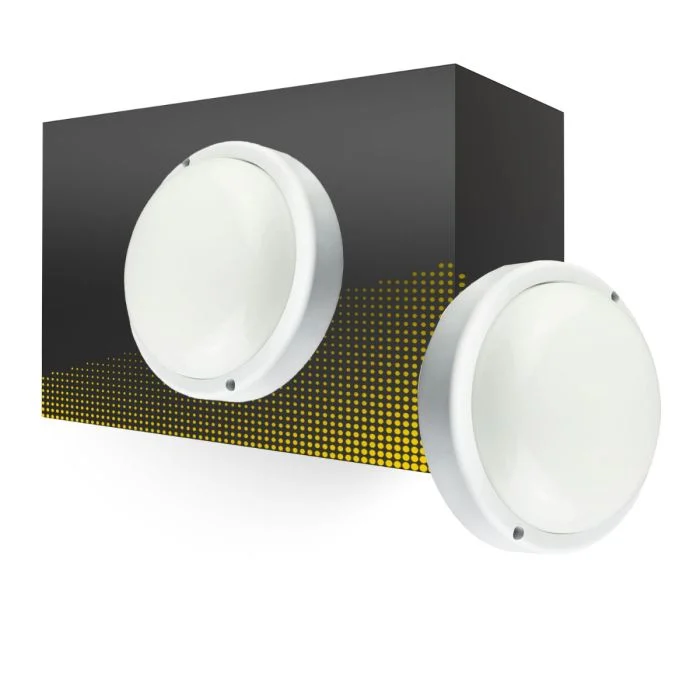 Bright Choice Plafón LED Techo/Pared Blanco 8W 900lm - 840 Blanco Frio | IP54