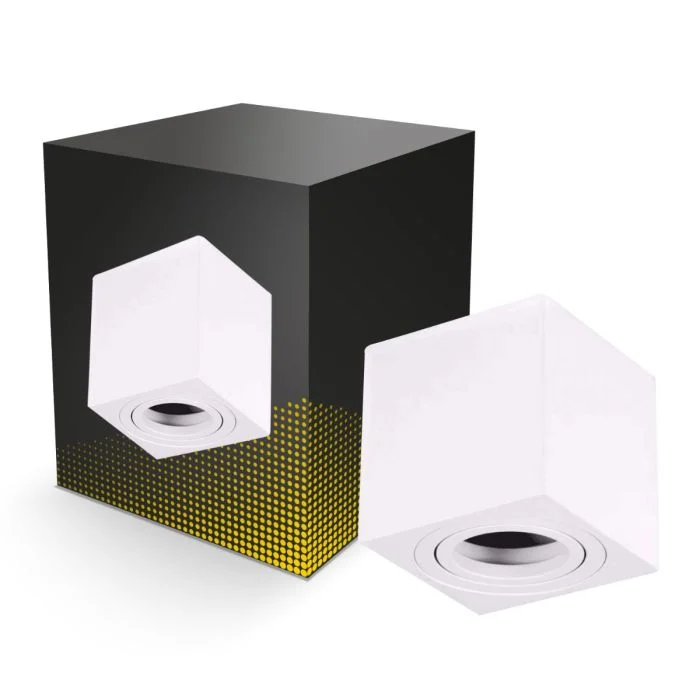 Bright Choice Foco LED Blanco Cube | IP20 - GU10 Fitting