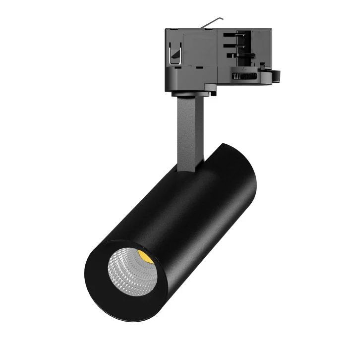 Noxion Foco LED En Carril 3 Fases Ecowhite Aluminium Negro 10W 920lm 36D - 840 Blanco Frio