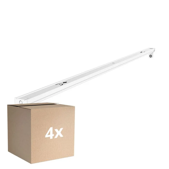 Multipack 4x Noxion Pantalla Click V2 LED T8 | Apta para 1x 60cm Tubo LED