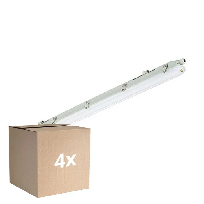 Multipack 4x Philips Pantalla LED Estanca Ledinaire WT065C 23/42W 2900/4800lm - 840 Blanco Frio | 120cm