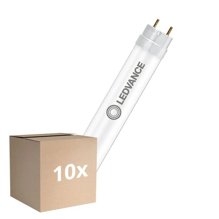 Multipack 10x Ledvance Tubo LED T8 Performance (EM/Mains) Standard Output 13.5W 1890lm - 830 Luz Cálida | 120cm - Reemplazo 36W