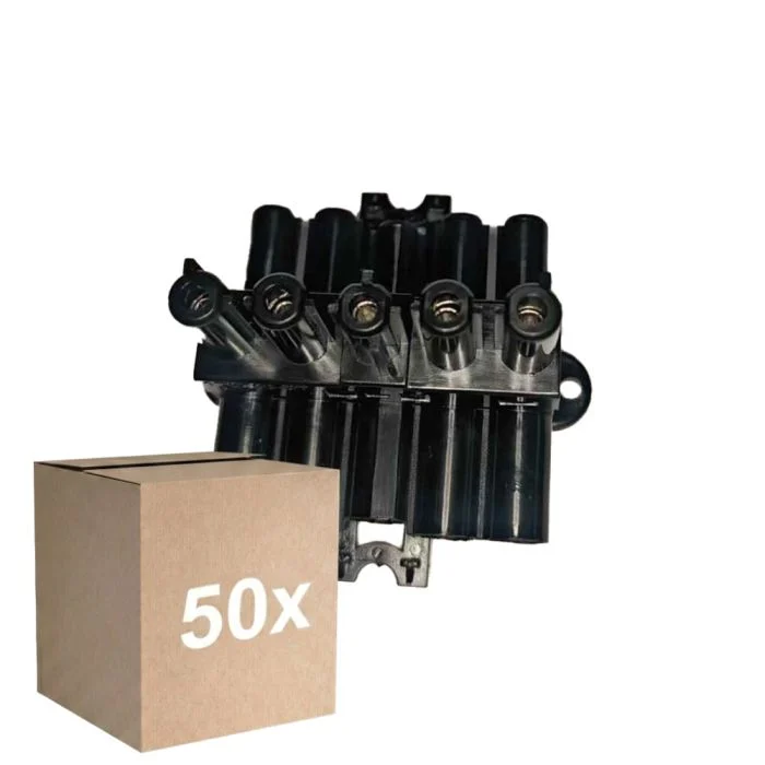 Multipack 50x Noxion GST - Compatible T - Conector - 1 Macho + 2 Hembra - 5 pole