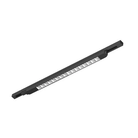 Interlight Iluminación LED en carril Orion Negro 55W 5600lm 80D - 830 Luz Cálida
