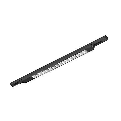 Interlight Iluminación LED en carril Orion Negro 29W 5600lm 80D - 830 Luz Cálida