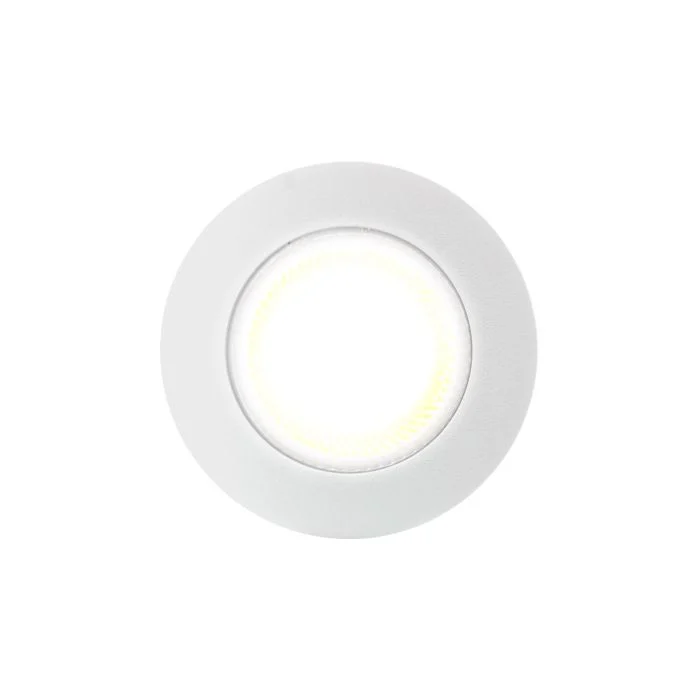 EcoDim Empotrado Foco Blanco 3W 240lm 90D - 827 Luz Muy Cálida | 62mm - Recorte 55mm - IP54 - Regulable