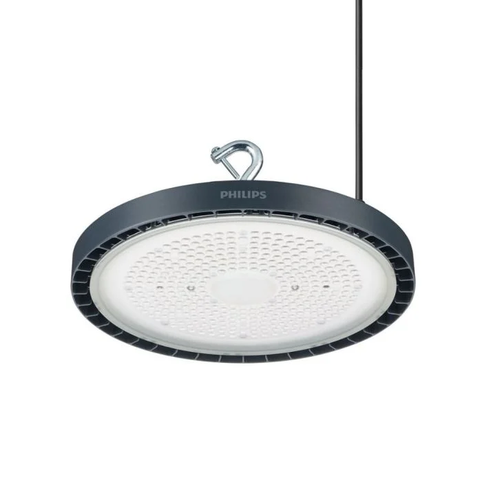 Philips Campana LED Coreline BY121P G5 Aluminium 72W 10500lm 55D - 840 Blanco Frio | IP65 - Dali Regulable