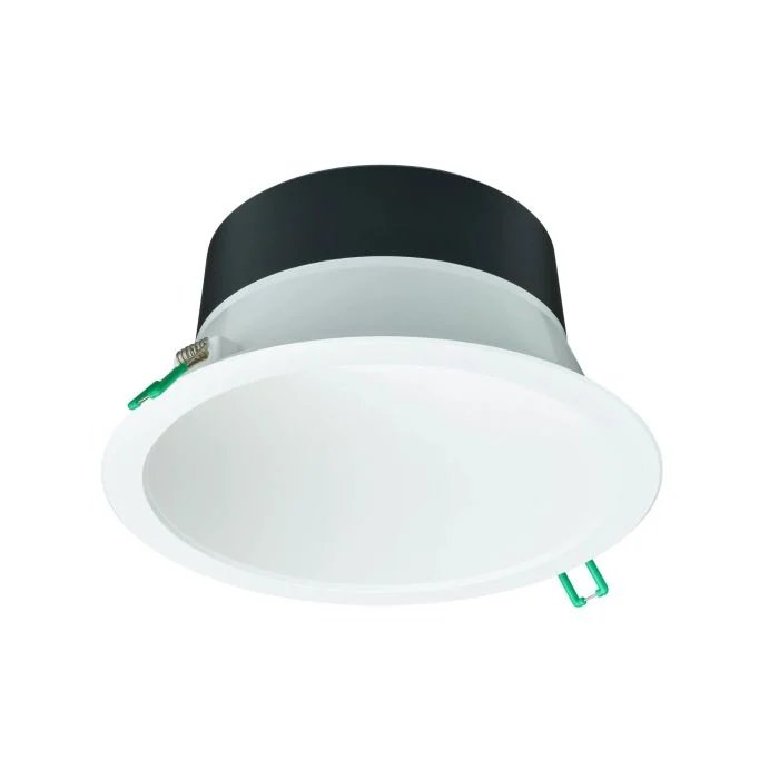 Philips Downlight LED CoreLine DN142B Aluminium Blanco 20.4W 2350lm 90D - 840 Blanco Frio | Recorte 200mm - IP54/IP20 - Interact Regulable - Blanco Reflector