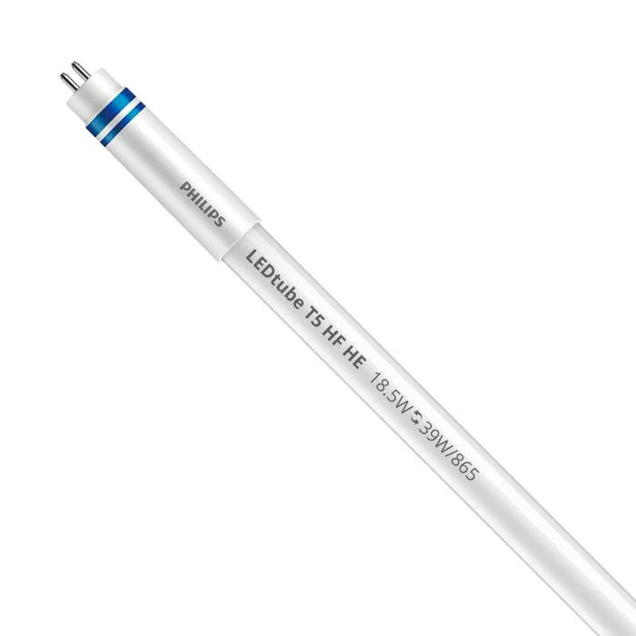 Philips LED Tube T5 MASTER (HF) High Output 18.5W 2800lm - 865 Luz de Día | 85cm - Regulable - Reemplazo 39W