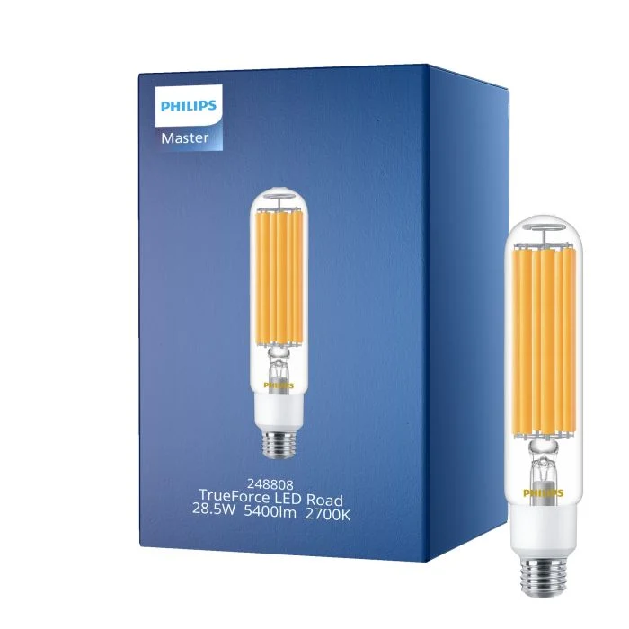 Philips TrueForce Público (Carretera – SON) Master LED SON-T M E27 28.5W 5400lm 300D - 727 Luz Muy Cálida