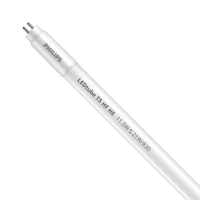 Philips LEDTubo T5 MASTER (Mains AC) High Efficiency 11.5W 1600lm - 830 Luz Cálida | 85cm - Reemplazo 21W