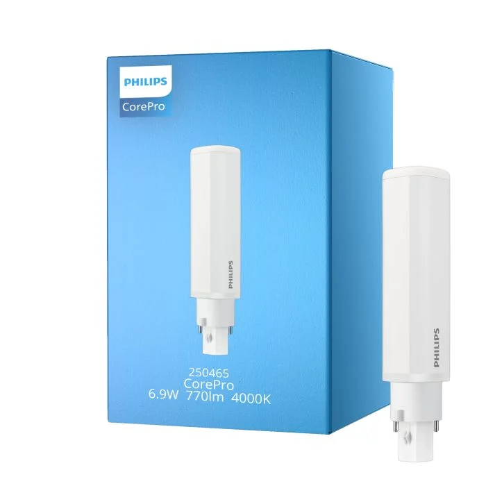 Philips CorePro PL-C LED 6.9W 770lm - 840 Blanco Frio | 2-Pines - Reemplazo 18W