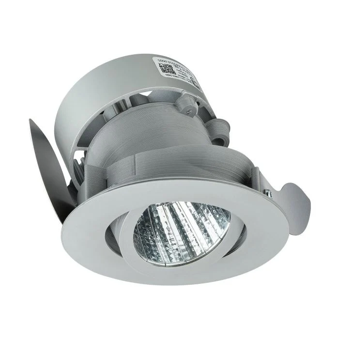 Philips Foco LED Greenspace Evo Mini Ajustable Gris 13.8W 1700lm 36D - 940 Blanco Frio | 100mm - IP20 - Mejor Reproducción De Color - Dali Regulable