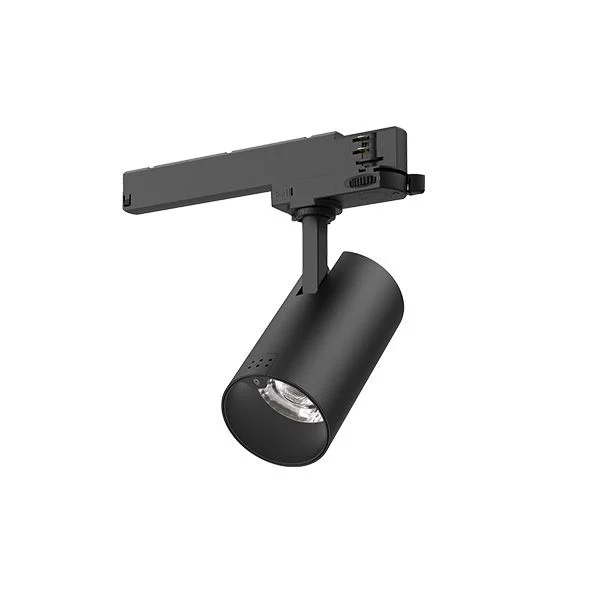 Interlight Iluminación LED en carril Sense Negro 15W 1150lm 24D - 922-965 Ajustable Blanco | incl. AI Sensor
