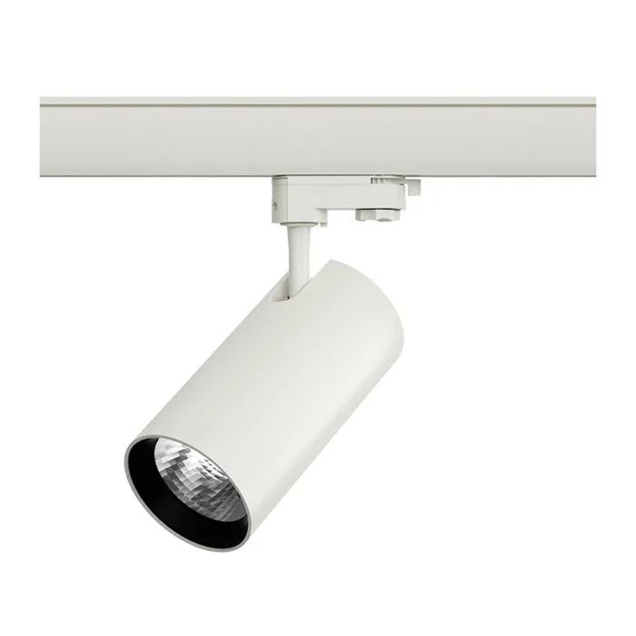 Foco LED En Carril ELARA PC Blanco 30W 2500lm 40D - 830 Luz Cálida