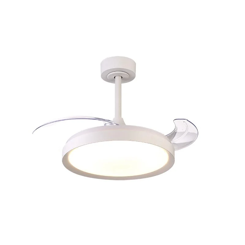 Ventilador de techo Mantra Mistral fan LED acero blanco 3000-6500 regulable IP20 Ø43cm 8829