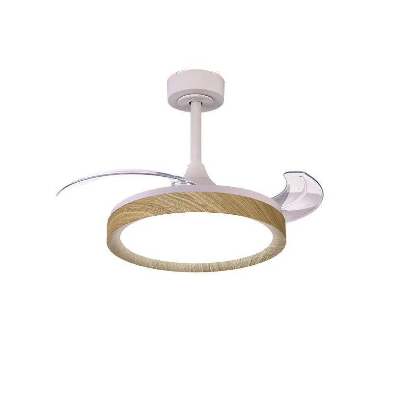 Ventilador de techo Mantra Mistral fan acero blanco 3000-6500 regulable IP20 Ø43cm 8830