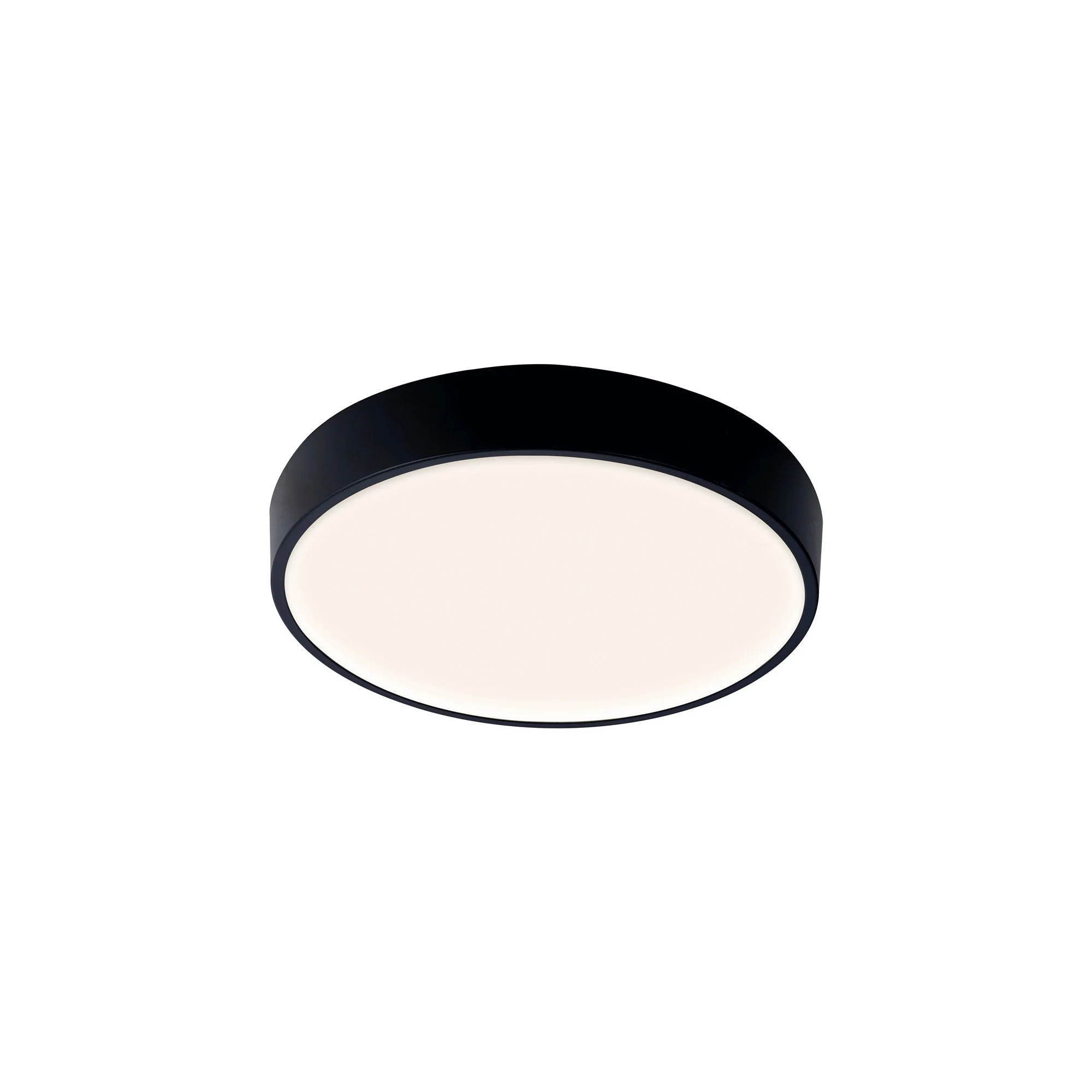 Plafón Mantra Cumbuco ii LED aluminio negro 2700-3300-4000 IP20 Ø38cm 8836